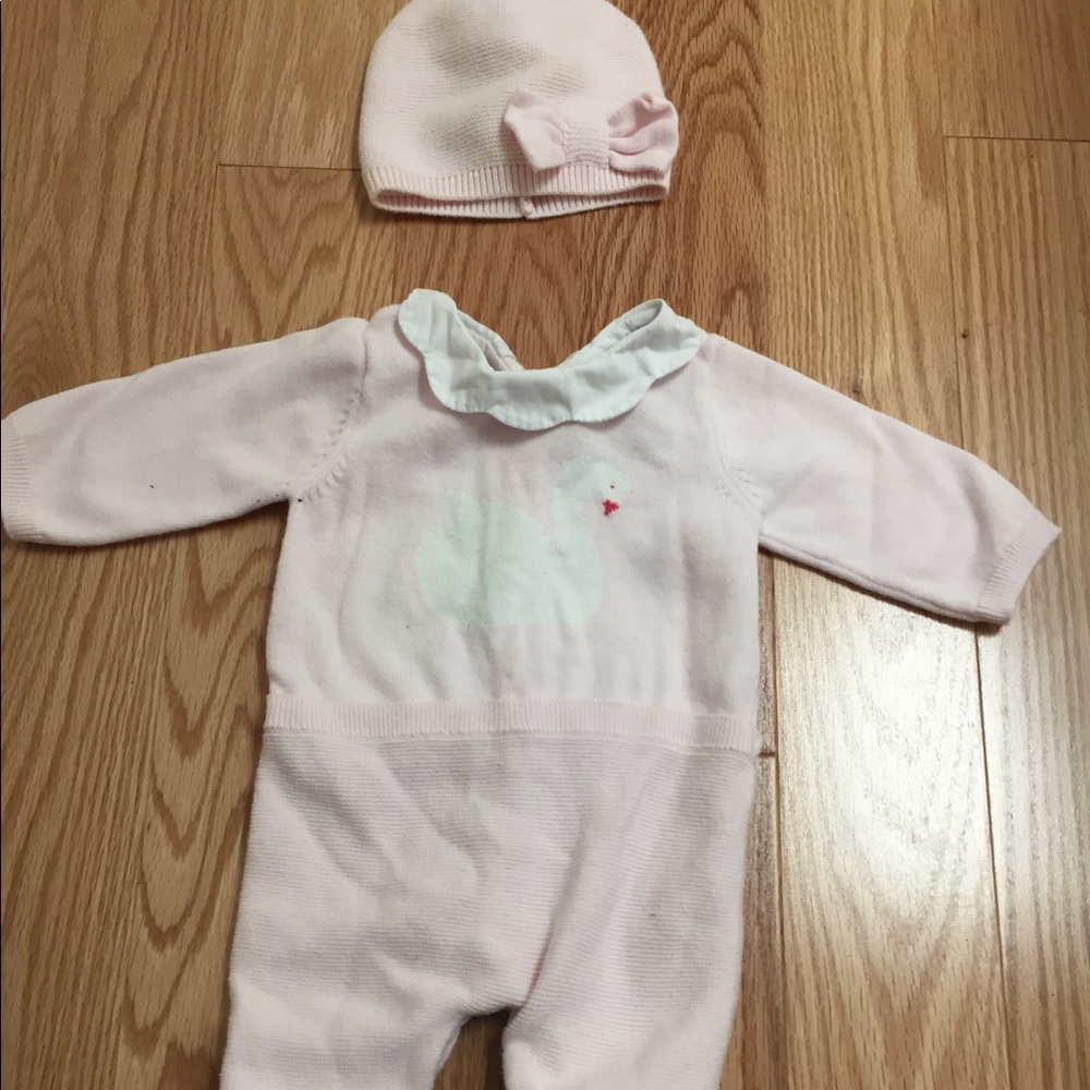 Jacadi sleeper and hat